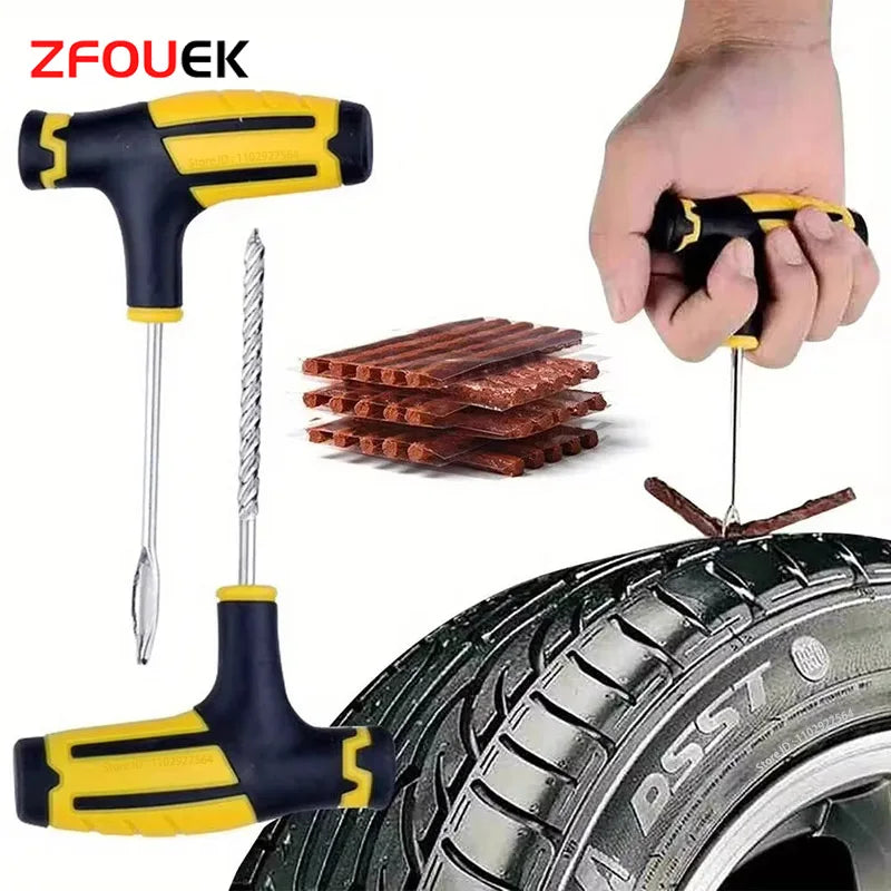 RoadGuard™ Emergency Tire Repair Kit – Heavy Duty Tubeless Tire Plug Kit
