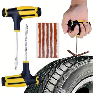 RoadGuard™ Emergency Tire Repair Kit – Heavy Duty Tubeless Tire Plug Kit
